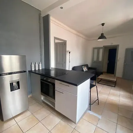 公寓 Liberte 2 -spacieux Proche Polygone Et Centre - - Wifi - Tv Connecte