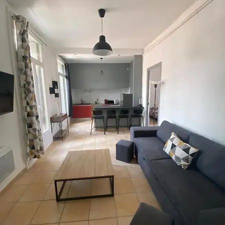 Liberte 2 -spacieux Proche Polygone Et Centre - - Wifi - Tv Connecte 贝济耶