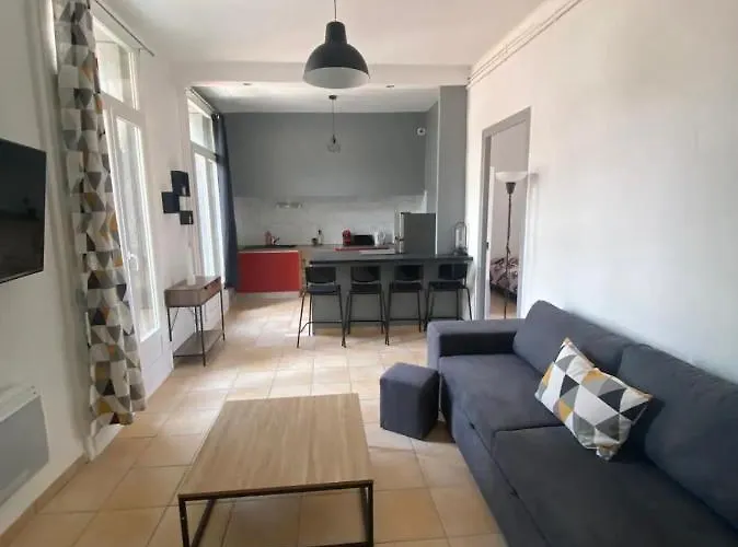 Liberte 2 -spacieux Proche Polygone Et Centre - - Wifi - Tv Connecte Beziers